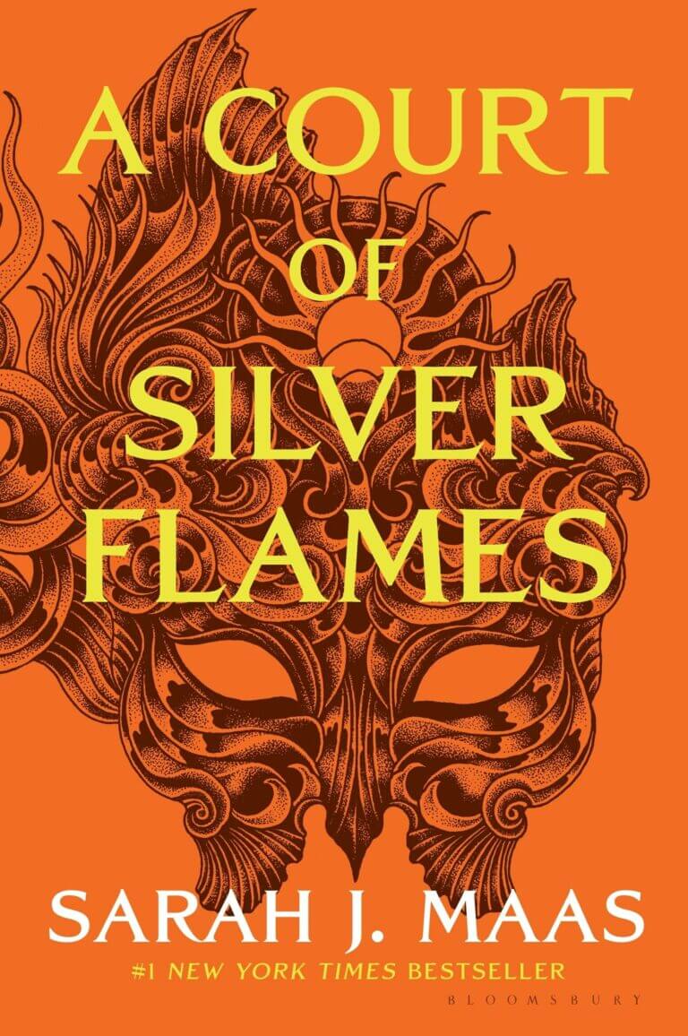A Court of Silver Flames by Sarah J Maas (PB) Book Cover