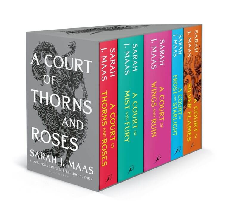 A Court of Thorns and Roses Paperback Box Set (5 Books) Book Cover