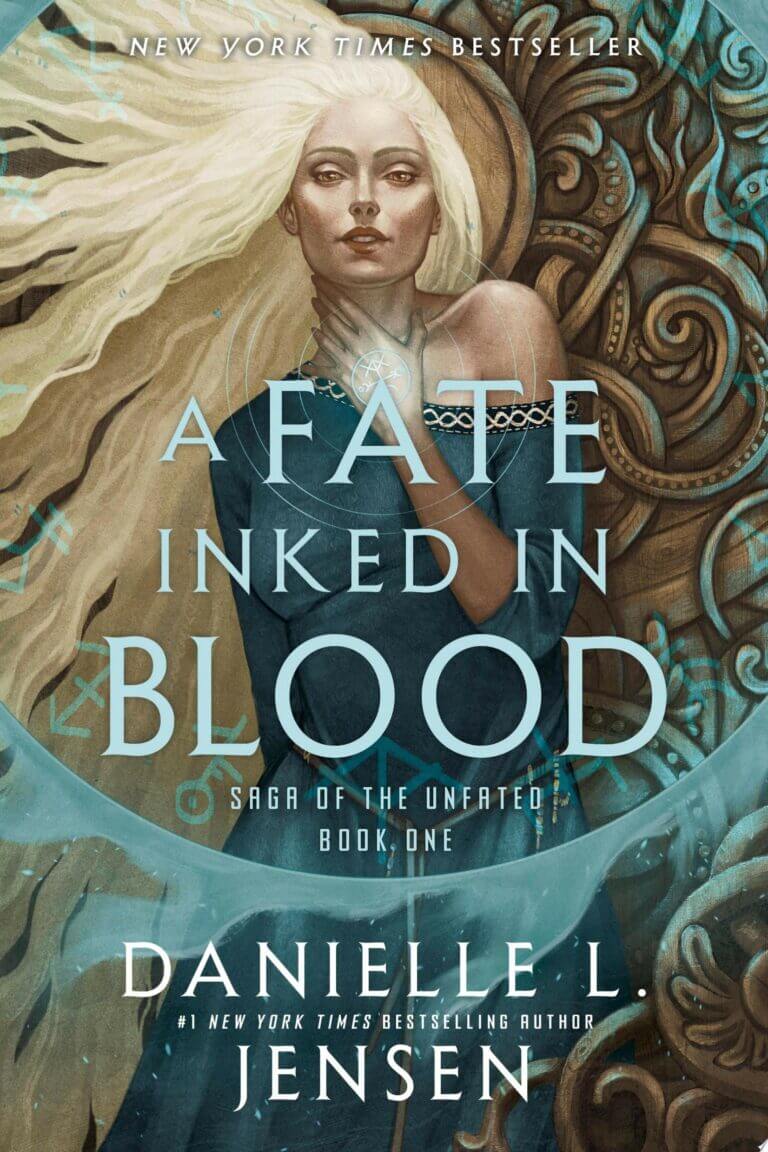 A Fate Inked in Blood Book One of the Saga of the Unfated Book Cover