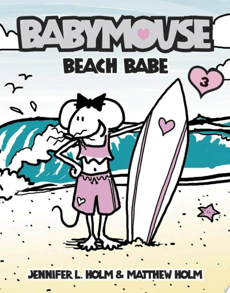 Babymouse #3: Beach Babe Book Cover