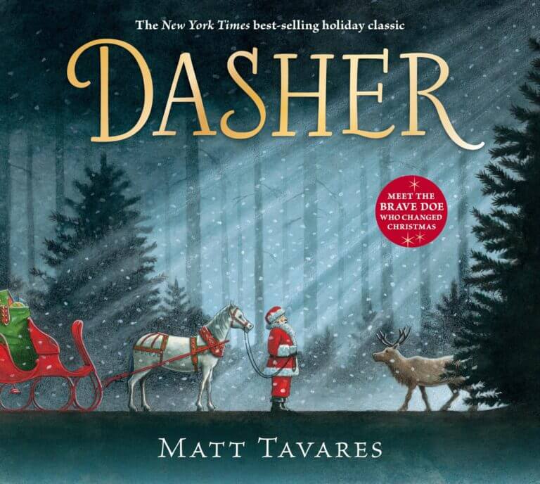 Dasher by Matt Tavares Book Cover