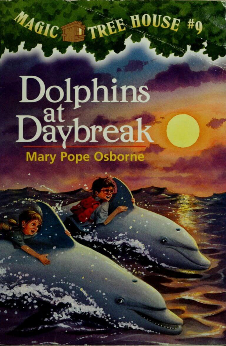 Magic Tree House Series: #9 Dolphins at Daybreak by Mary Pope Osborne Book Cover