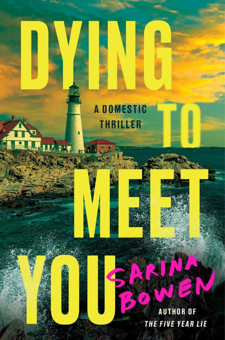 Dying to Meet You A Domestic Thriller Book Cover