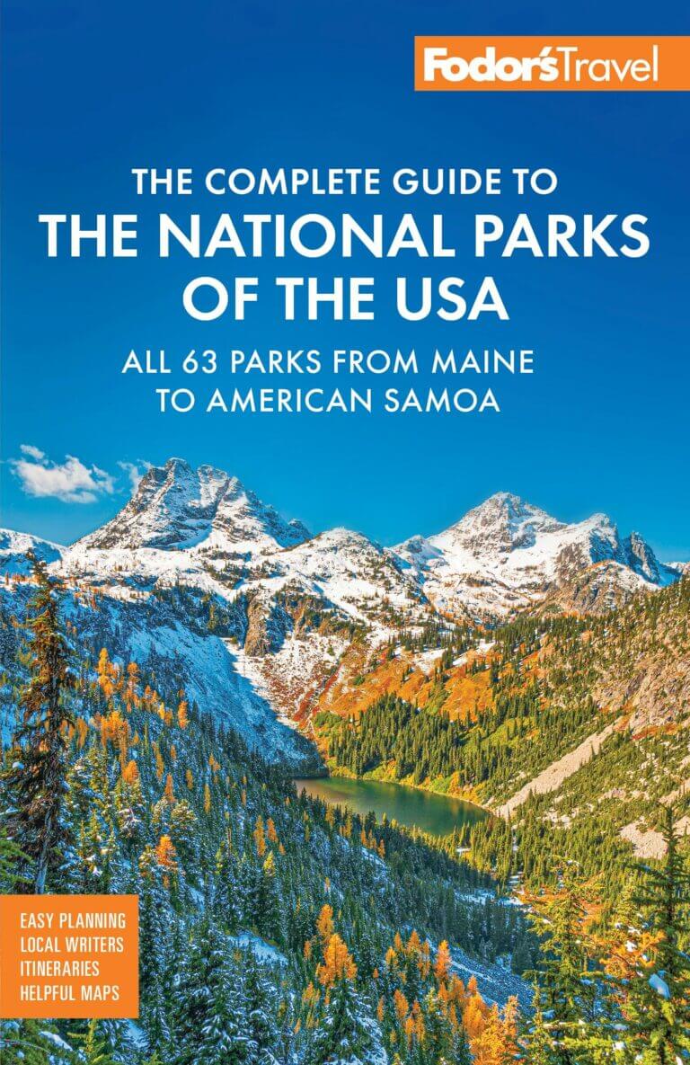 The Complete Guide to The National Parks of the USA -Fodors Book Cover
