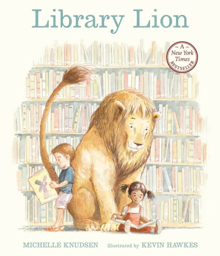 Library Lion Book Cover