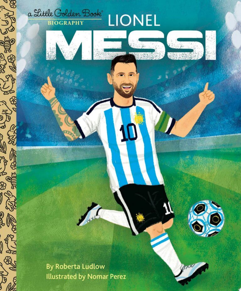 Lionel Messi A Little Golden Book Biography Book Cover
