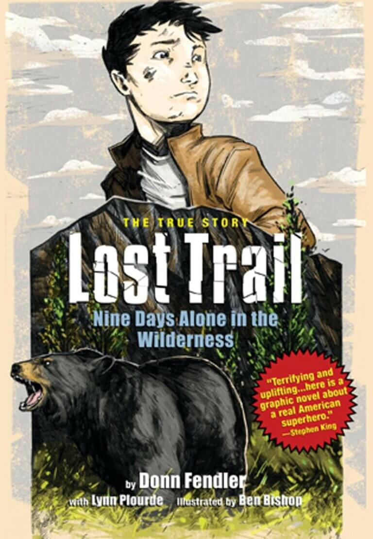 Lost Trail Nine Days Alone in the Wilderness Book Cover