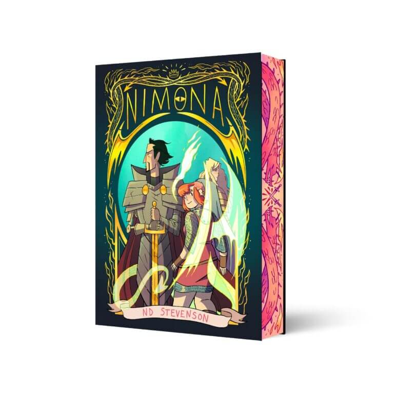 Nimona: 10th Anniversary Limited Edition A Graphic Novel Book Cover