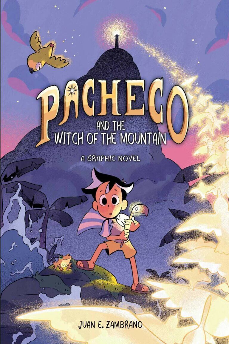 Pacheco and the Witch of the Mountain A Graphic Novel Book Cover