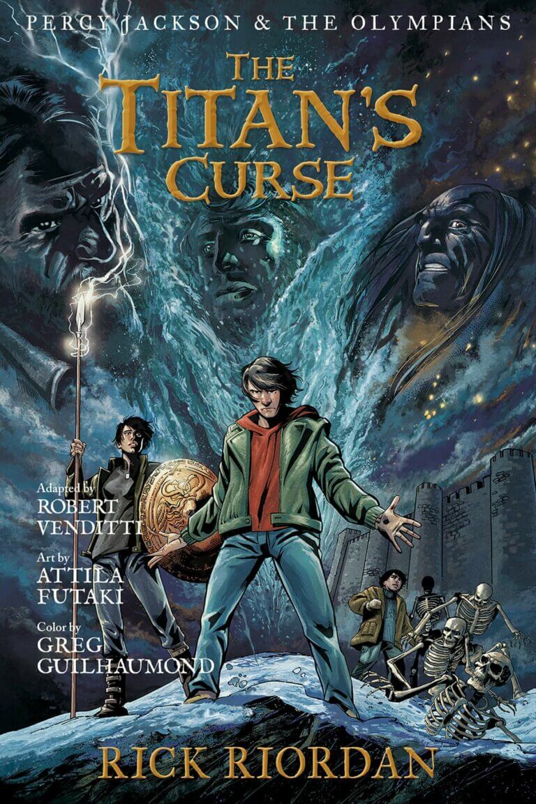 Percy Jackson and the Olympians The Titan’s Curse: The Graphic Novel Book Cover