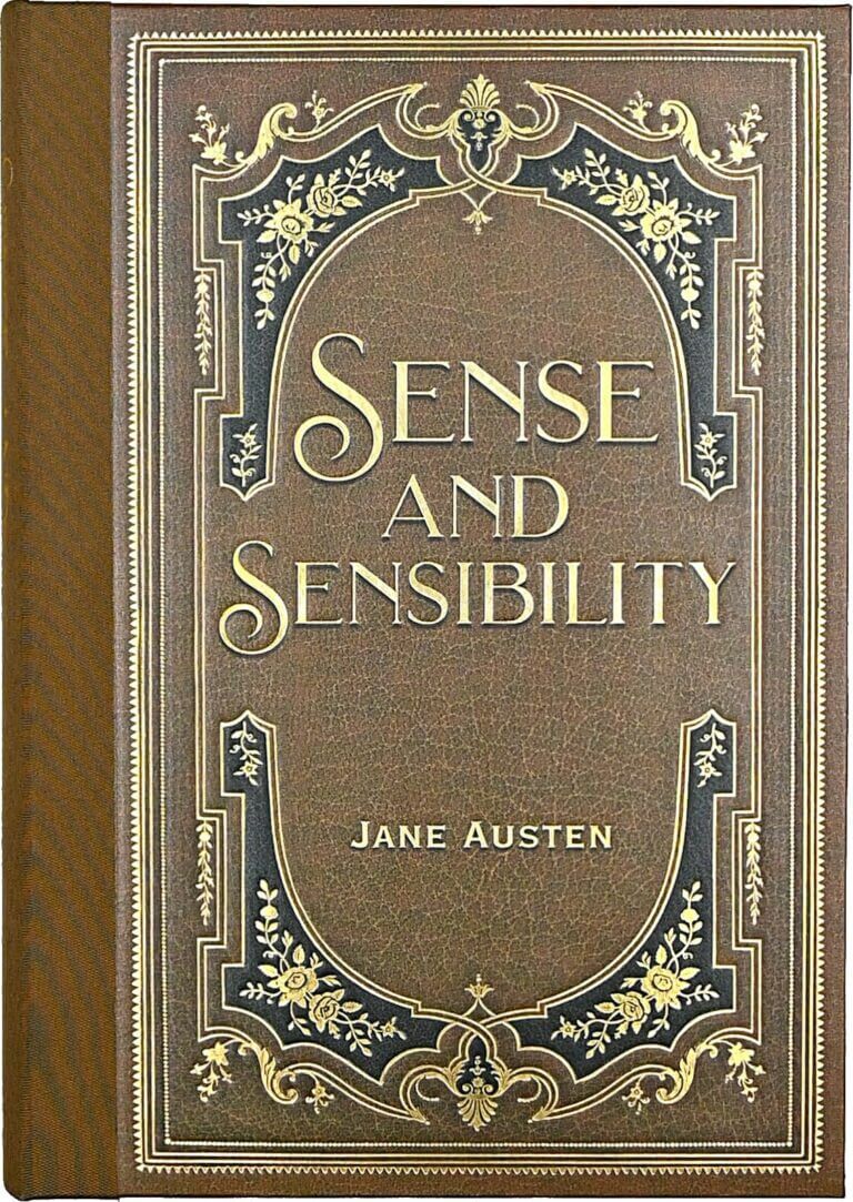 Sense and Sensibility by Jane Austen Book Cover