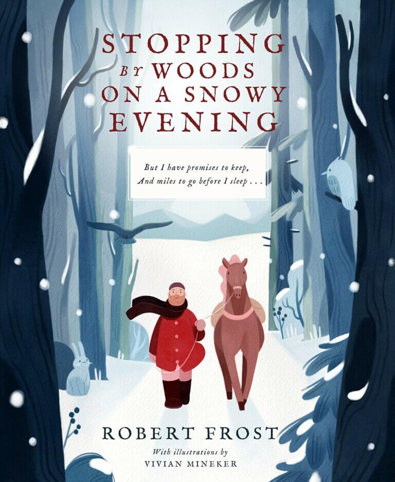 Stopping by Woods on a Snowy Evening by Robert Frost Book Cover