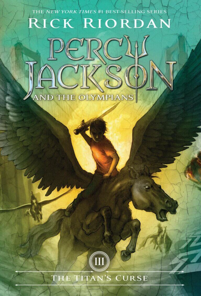 The Percy Jackson and the Olympians, Book Three: Titan’s Curse Book Cover