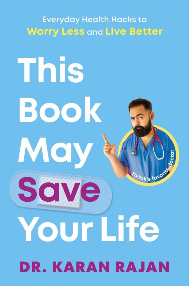 This Book May Save Your Life Everyday Health Hacks to Worry Less and Live Better Book Cover