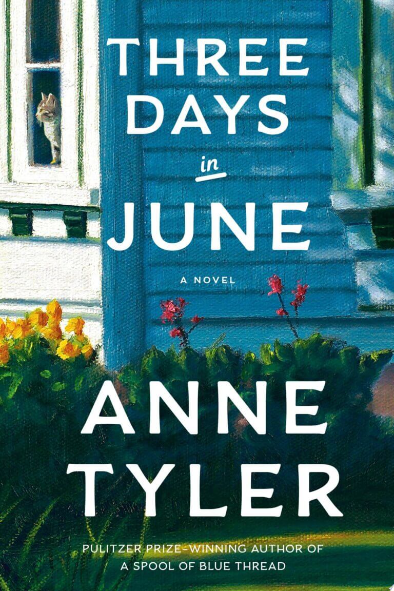 Three Days in June by Anne Tyler Book Cover